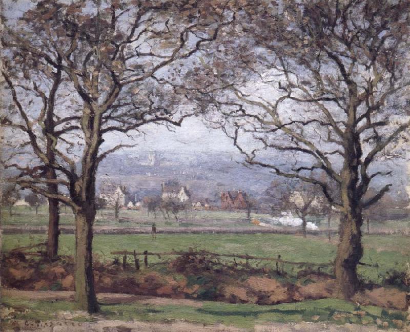 Camille Pissarro Near Sydenham Hill Pres de Sydenham Hill